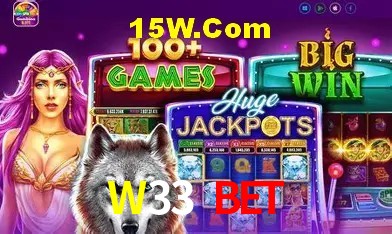 Variedade de jogos na W33 Bet