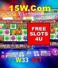 Loterias online na W33 Bet